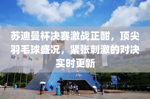 苏迪曼杯决赛激战正酣，顶尖羽毛球盛况，紧张刺激的对决实时更新