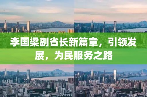 李国梁副省长新篇章，引领发展，为民服务之路