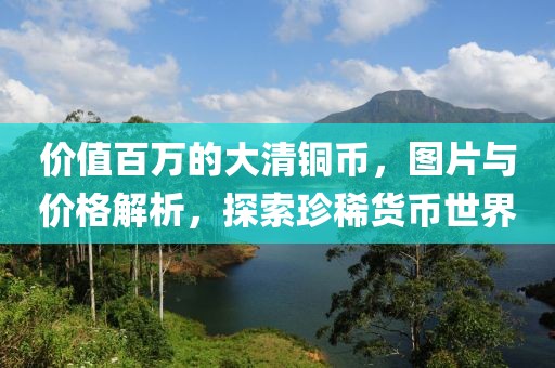 价值百万的大清铜币，图片与价格解析，探索珍稀货币世界