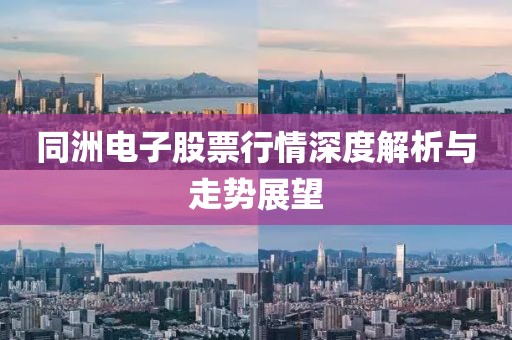 同洲电子股票行情深度解析与走势展望