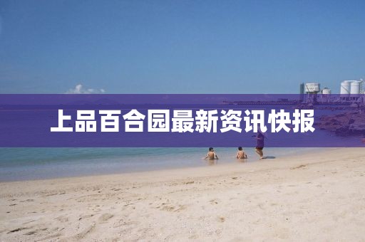上品百合园最新资讯快报