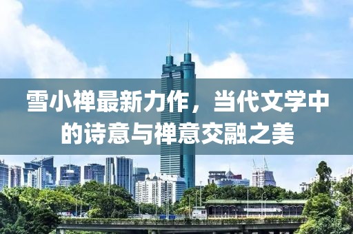 雪小禅最新力作，当代文学中的诗意与禅意交融之美