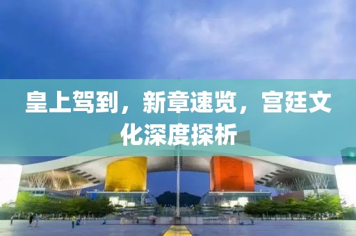 皇上驾到，新章速览，宫廷文化深度探析