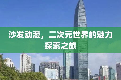 沙发动漫，二次元世界的魅力探索之旅