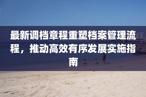 最新调档章程重塑档案管理流程，推动高效有序发展实施指南