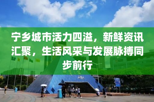 宁乡城市活力四溢，新鲜资讯汇聚，生活风采与发展脉搏同步前行