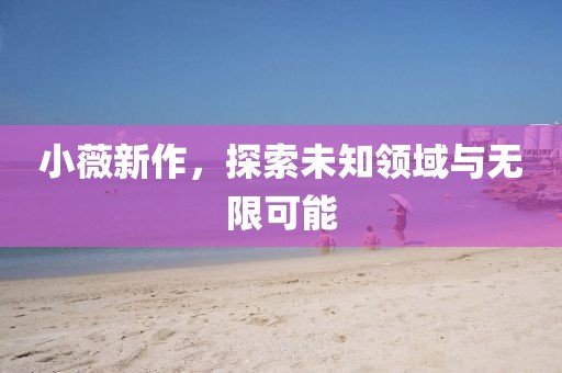 小薇新作，探索未知领域与无限可能