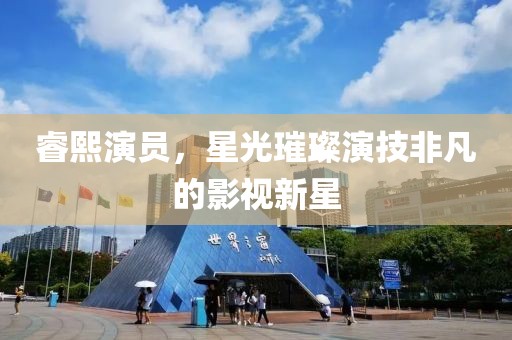 睿熙演员，星光璀璨演技非凡的影视新星