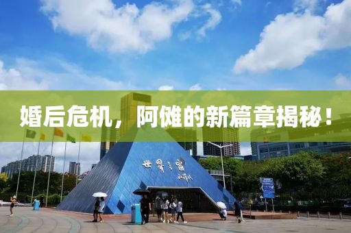 婚后危机，阿傩的新篇章揭秘！