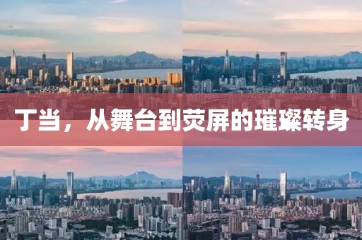 丁当，从舞台到荧屏的璀璨转身