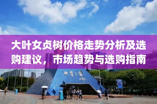大叶女贞树价格走势分析及选购建议，市场趋势与选购指南