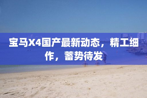 宝马X4国产最新动态，精工细作，蓄势待发