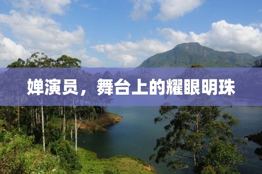 婵演员，舞台上的耀眼明珠