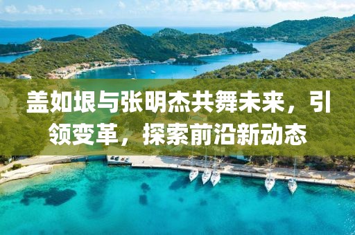 盖如垠与张明杰共舞未来，引领变革，探索前沿新动态