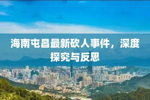 海南屯昌最新砍人事件，深度探究与反思